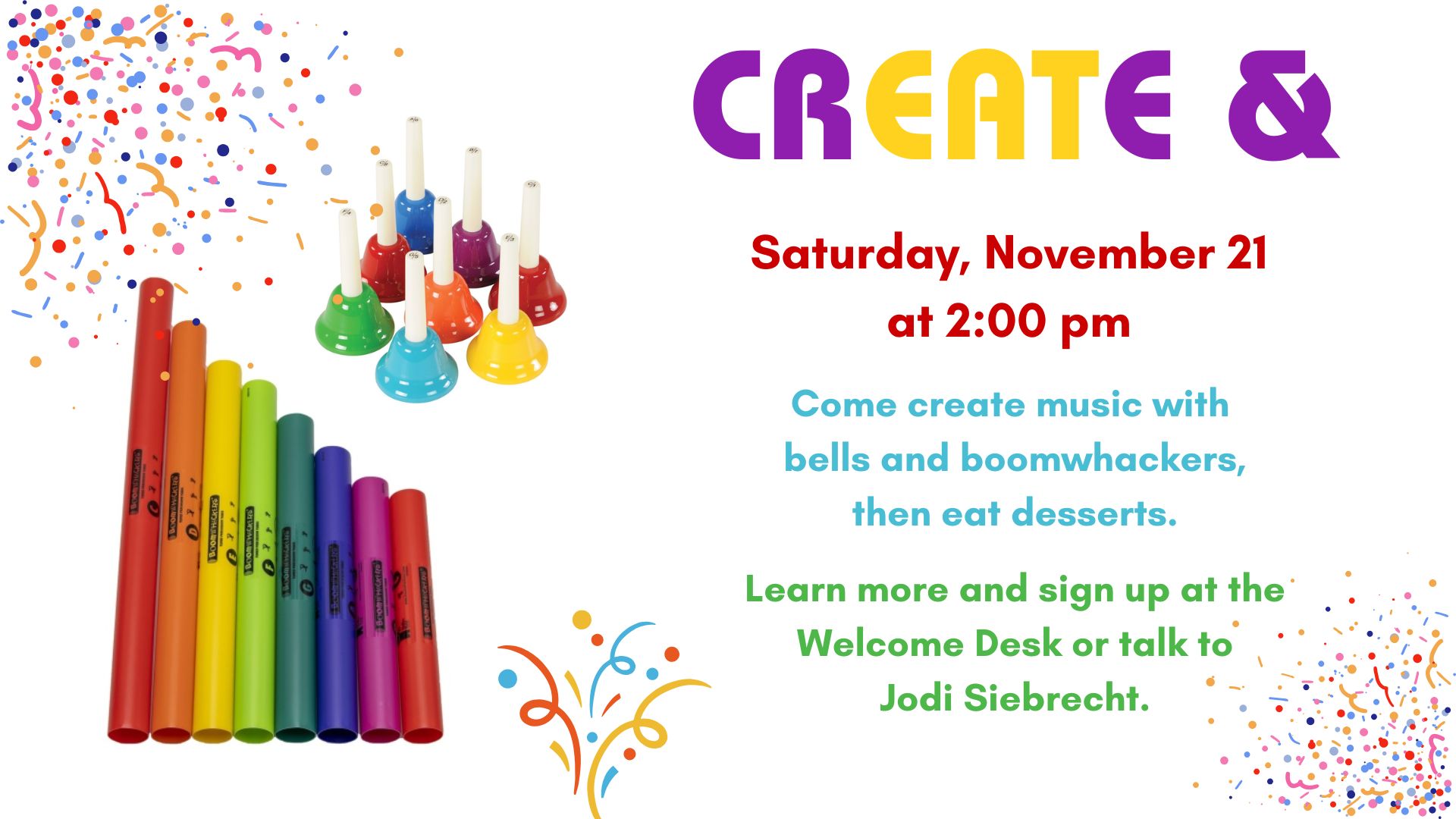 CREATE & November (Presentation)